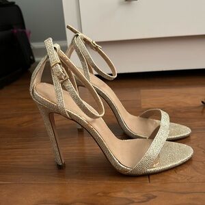Glitter Heeled Sandals